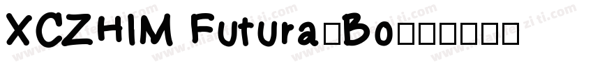 XCZHIM Futura-Bo字体转换